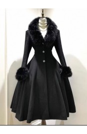MMM Black Mamba Twelve-Panel Cut Wool Coat(Reservation/Full Payment Without Shipping)